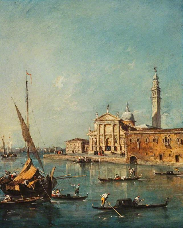 Veduta della chiesa di San Giorgio - National Galleries of Scotland